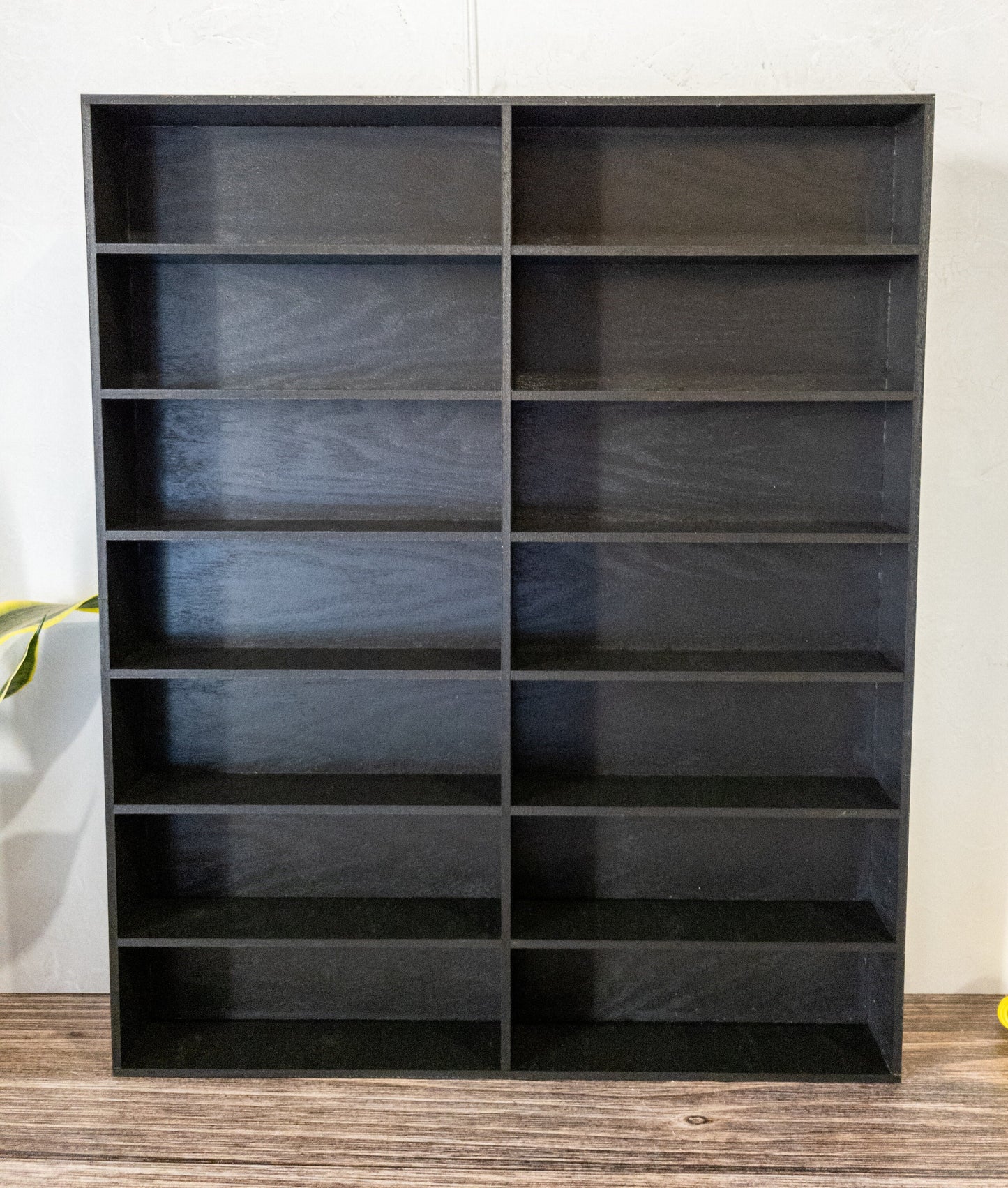 14 Compartment Wooden Display Shelf - Trinket Shelf - Curio Cabinet- Knick Knack Collection Display - Printer Tray -Figure Organizer Display